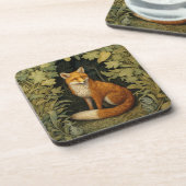 キツネイン・フォレストアールヌーボースタイル コースター (左側)