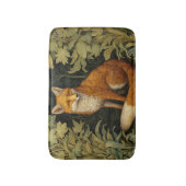 キツネイン・フォレストアールヌーボースタイル バスマット (正面縦)