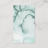 キツネウィンターウッドランド赤ちゃんシャワーおむつラッフル エンクロージャーカード (裏面)