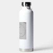 キツネウォーターボトル ウォーターボトル (左面)