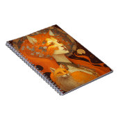 キツネウーマンファンタジーアート ノートブック (右側)