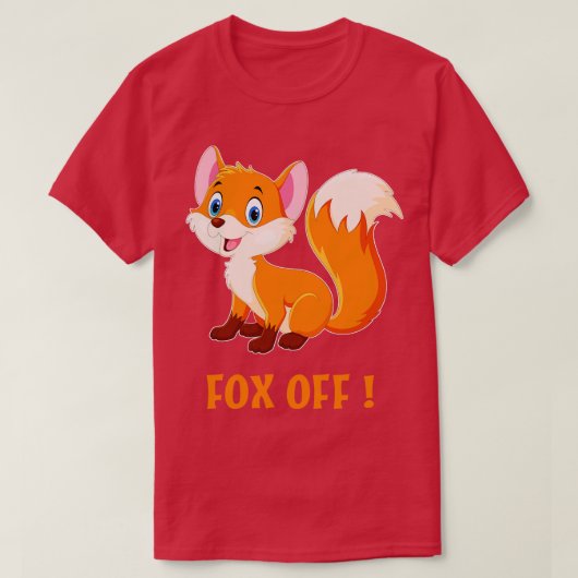 キツネオフ Tシャツ (デザイン正面)