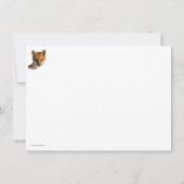 キツネオン・スノー カード (裏面)