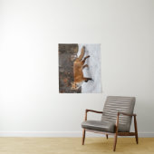 キツネオン・スノー タペストリー (インサイチュ)