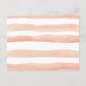 キツネオーガール秋パンプキンブックスベビー インビテーションポストカード (裏面)