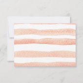 キツネオ女子秋カボチャ赤ちゃんシャワーありがとう サンキューカード (裏面)