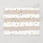 キツネオ男の子秋パンプキンブックベビーベビーシャワー インビテーションポストカード (裏面)