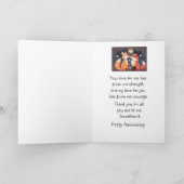 キツネカスタムハッピーアニバーサリースイートハート カード (内部)