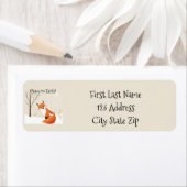 キツネカスタムピースアースミニマリスト ラベル (インサイチュ)