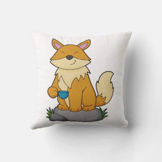 キツネカップ クッション (裏面)