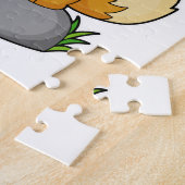 キツネカップ ジグソーパズル (側面)