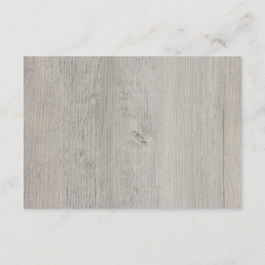 キツネカブ素朴ウッドランド赤ちゃんシャワーベビー エンクロージャーカード (裏面)