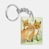 キツネキット キーホルダー (正面左)