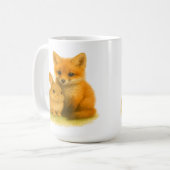 キツネキット&バニーバディーズ コーヒーマグカップ (正面左)