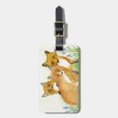 キツネキット ラゲッジタグ (正面縦)