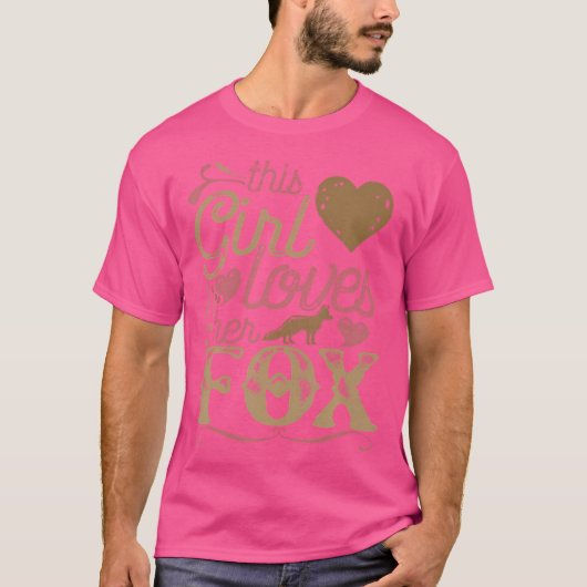 キツネキツネキツネキツネプレゼントキツネ Tシャツ (正面)