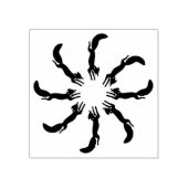 キツネキツネ踊りサークル ラバースタンプ (インプリント)