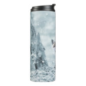 キツネキューブインザスノー タンブラー (回転左)