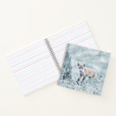 キツネキューブインザスノー ノートブック (内部)