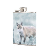 キツネキューブインザスノー フラスク (左)