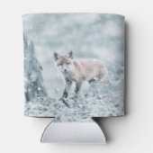 キツネキューブインザスノー 缶クーラー (裏面)