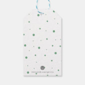 キツネギフトラベル- 11月秋ベビーシャワー ギフトタグ (裏面)