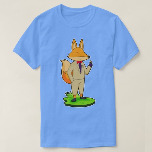 キツネグルームリングや輪結婚ズ Tシャツ (デザイン正面)