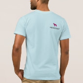 キツネケーキおもしろい技術事務所 Tシャツ (裏面)