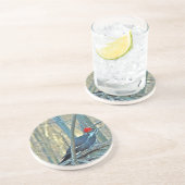 キツネザルのコーディネート コースター (側面)