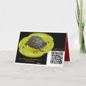 キツネザルのメリークリスマスアイテム シーズンカード (裏面)