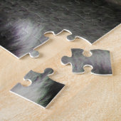 キツネザルの顔 ジグソーパズル (側面)