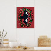 キツネザルの鳥術 ポスター (キッチン)