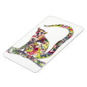 キツネザル磁石の中のキツネ マグネット (左側)