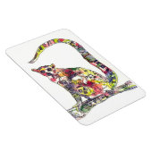 キツネザル磁石の中のキツネ マグネット (右側)