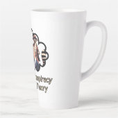 キツネザル陰謀説 カフェラテマグ (右)