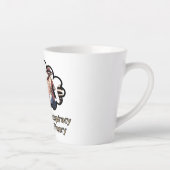 キツネザル陰謀説 カフェラテマグ (右)