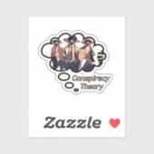 キツネザル陰謀説 シール (シート)