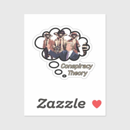 キツネザル陰謀説 シール (シート)