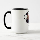 キツネザル陰謀説 マグカップ (左)