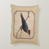 キツネザル アクセントクッション (裏面(縦))