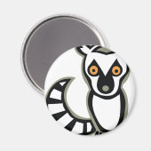 キツネザル マグネット (正面/裏面)