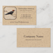 キツネザル 名刺 (正面/裏面)