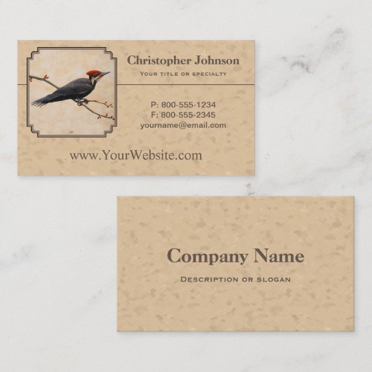 キツネザル 名刺 (正面/裏面)