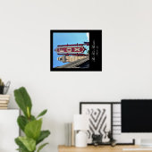 キツネシアター，アトランタ，ジョージア，ポスター，ランドマーク， ポスター (ホームオフィス)