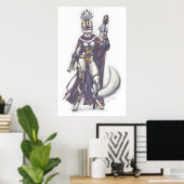 キツネシャーマン ポスター (ホームオフィス)