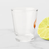 キツネショットガラス ショットグラス (左)