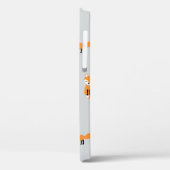 キツネシームレスパターン Case-Mate iPhoneケース (裏面 / 左)