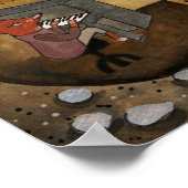 キツネジャム – 2つのキツネ遊の音楽 ポスター (角)