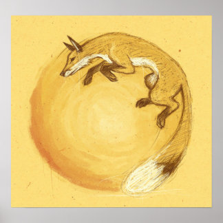 キツネジャンプ ポスター