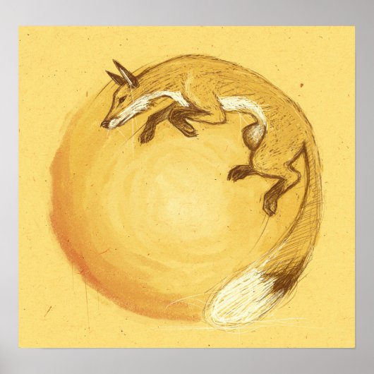 キツネジャンプ ポスター (正面)